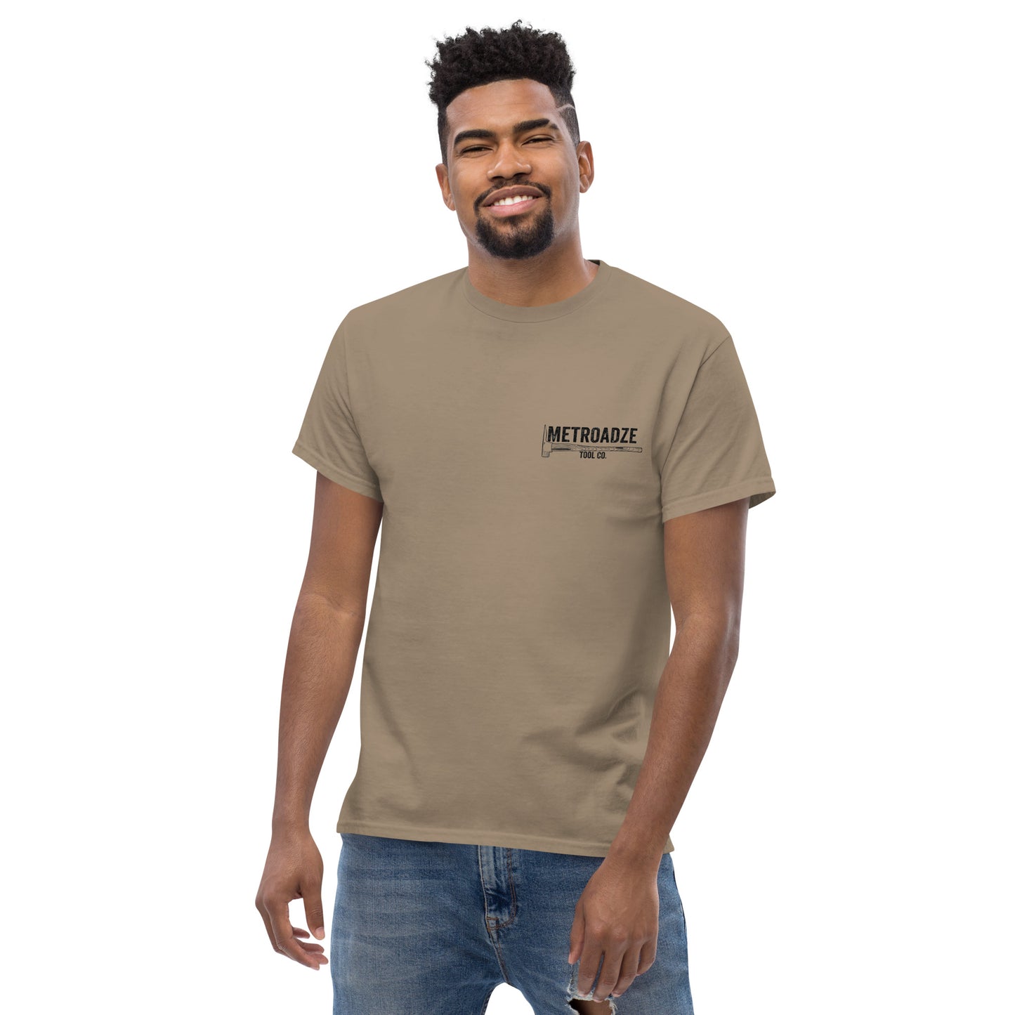 NORTHEAST FIREFIGHTIN Gold Text T-Shirt