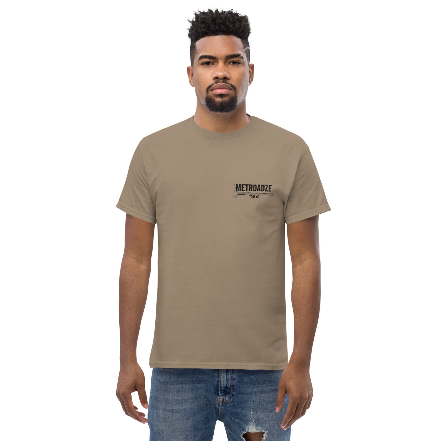 NORTHEAST FIREFIGHTIN Gold Text T-Shirt