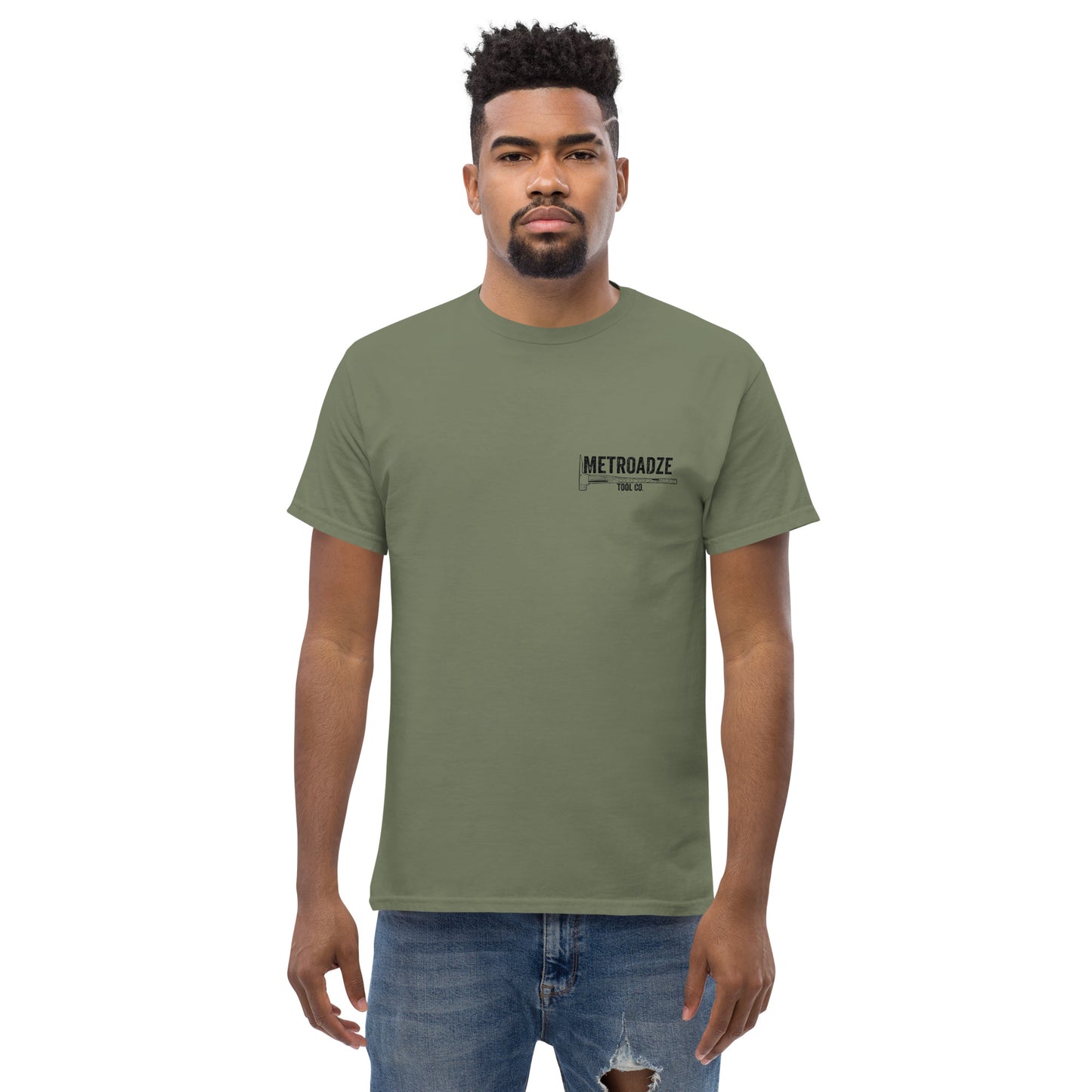 NORTHEAST FIREFIGHTIN Gold Text T-Shirt