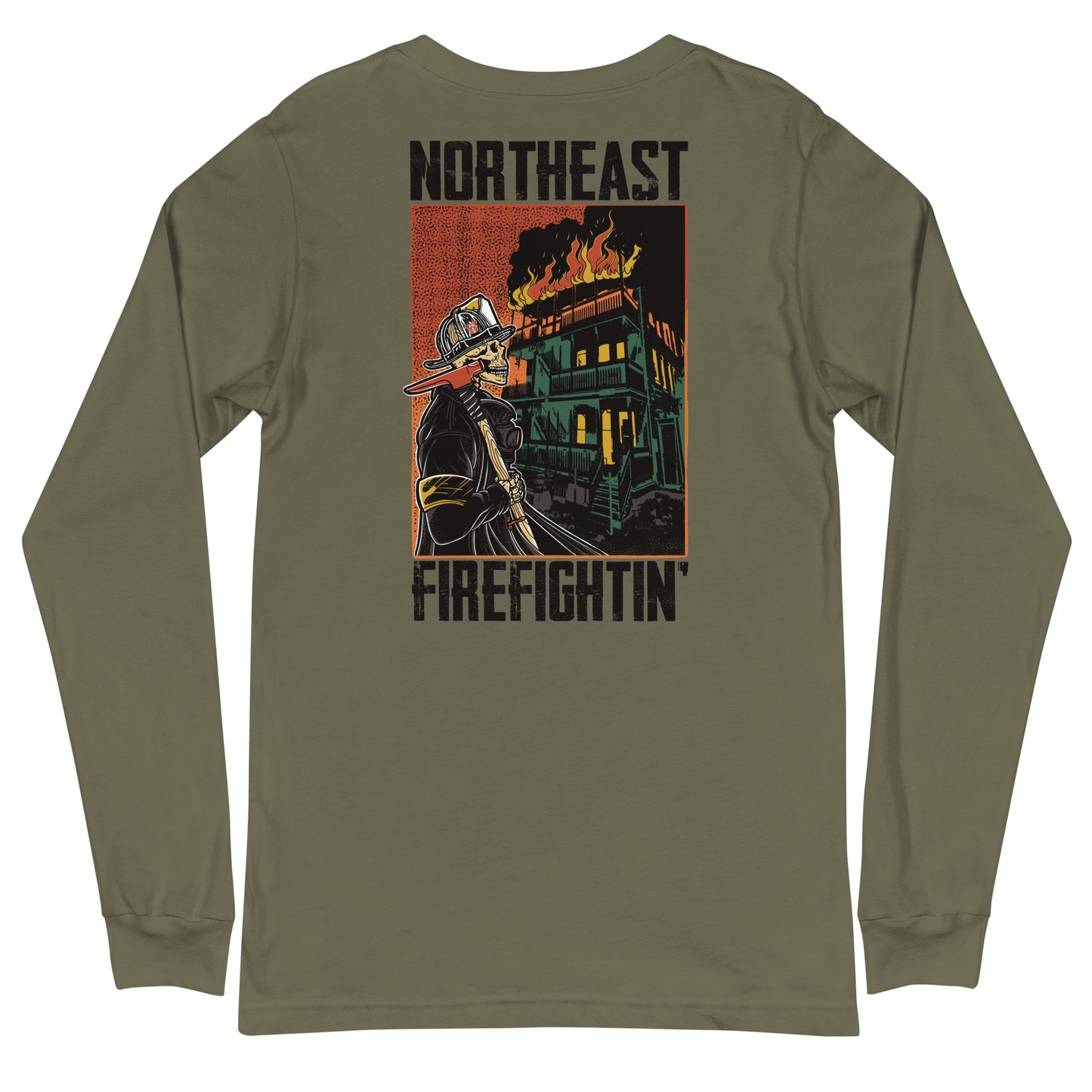 NORTHEAST FIREFIGHTIN' Long Sleeve Tee