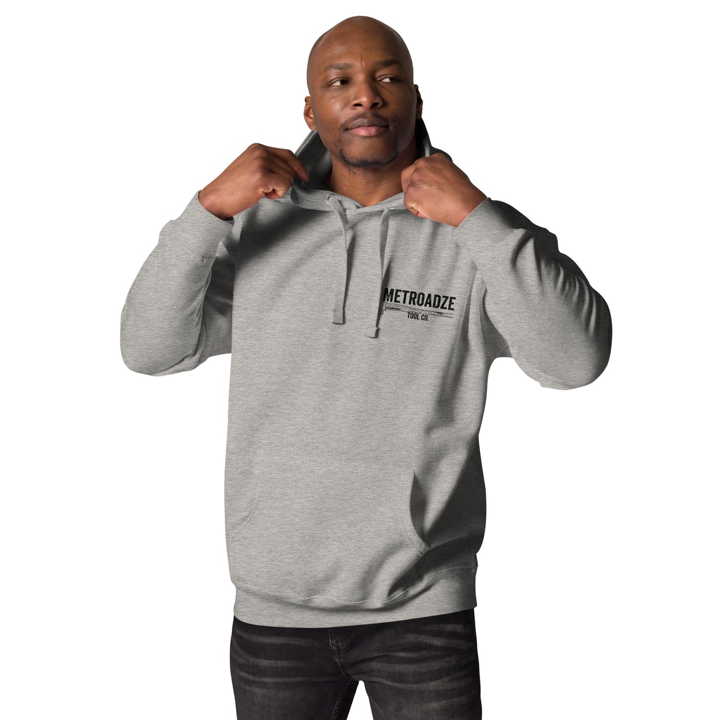 NORTHEAST FIREFIGHTIN' Hoodie Black Text