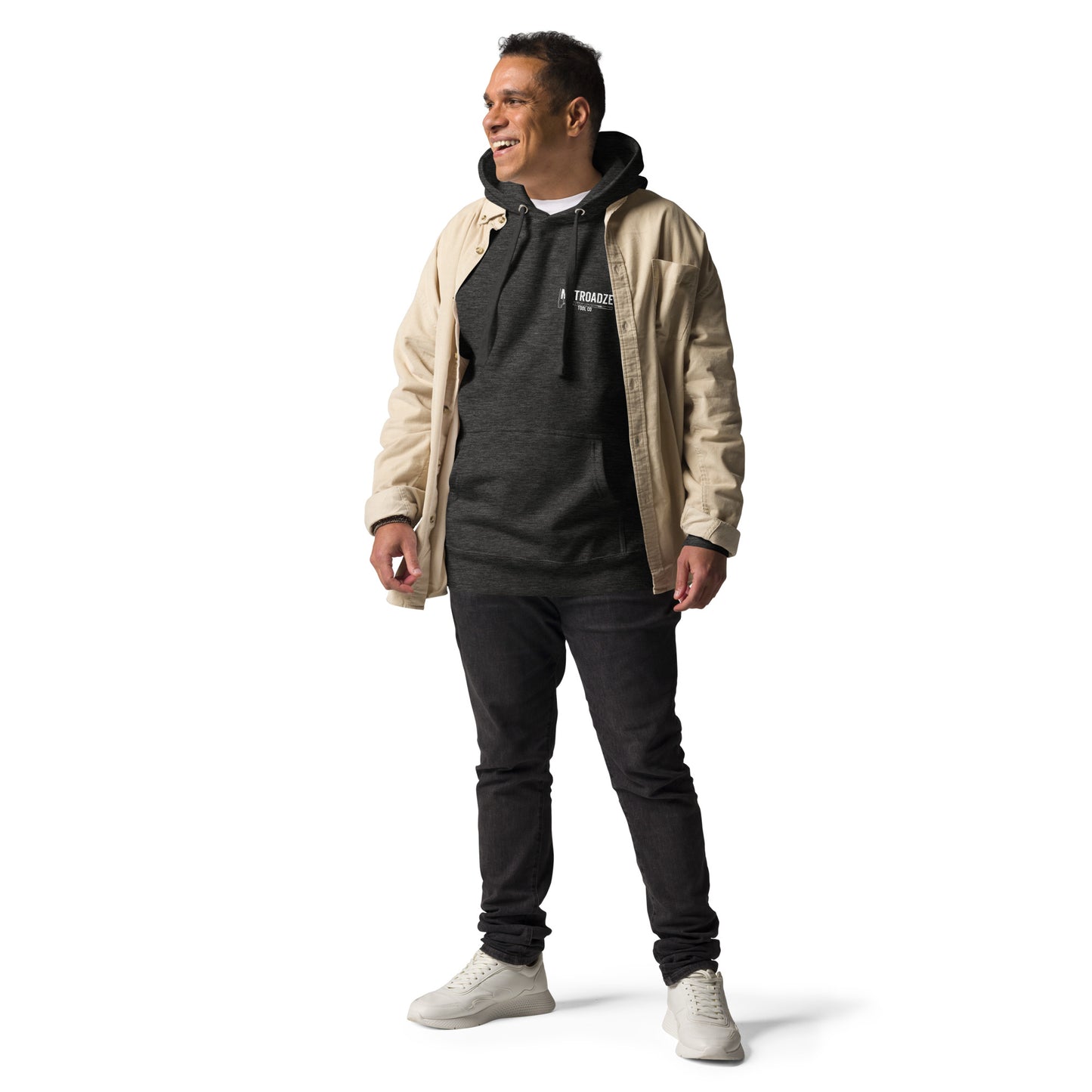 NORTHEAST FIREFIGHTIN Gold Text Hoodie