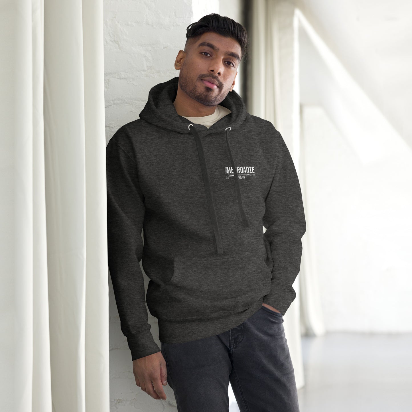 NORTHEAST FIREFIGHTIN White Text Hoodie