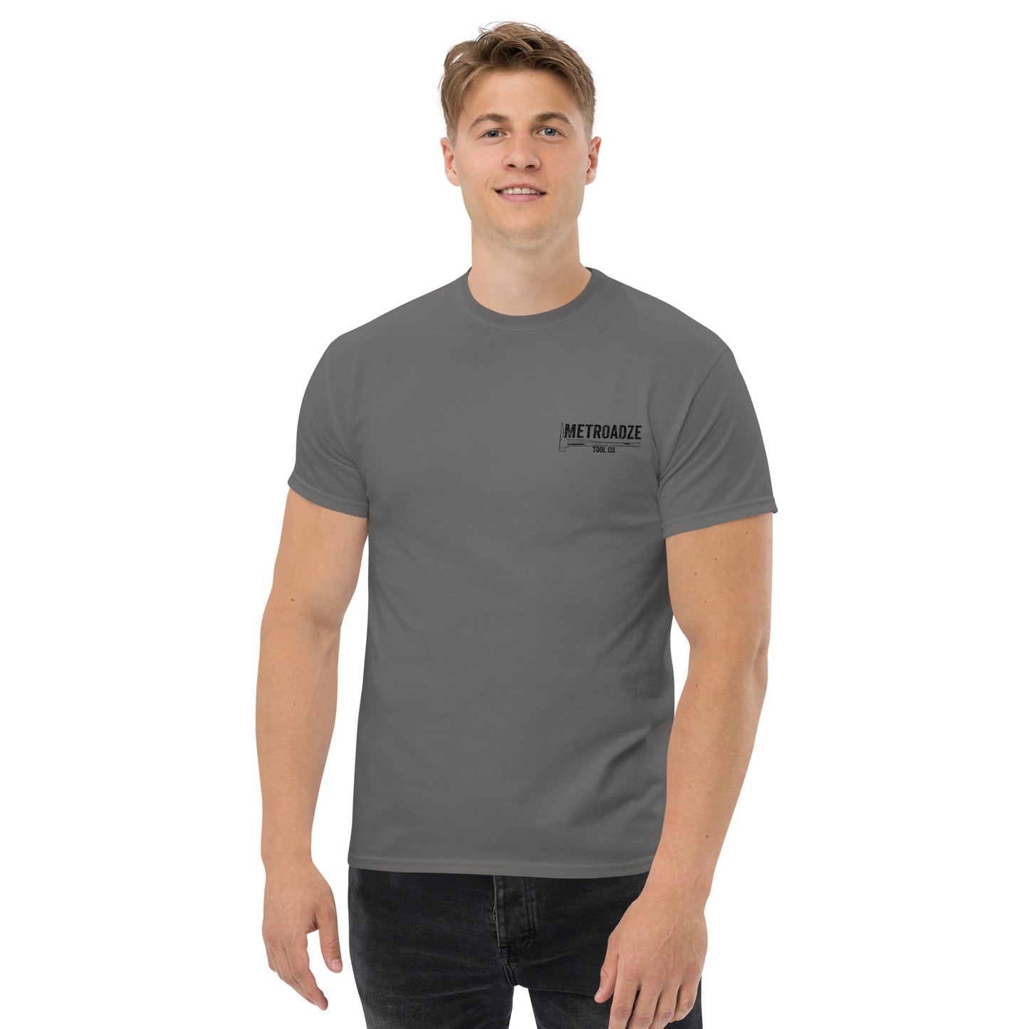 NORTHEAST FIREFIGHTIN Black Text T-Shirt